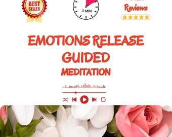 8-Minute Guided Meditation | Emotional Release & Calm (MP3 Download)