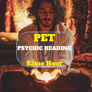 Same Hour Pet Psychic Reading, Instant Animal Communication Session, Live Pet Intuitive, Fast Dog Cat Reading, Spiritual Animal Message