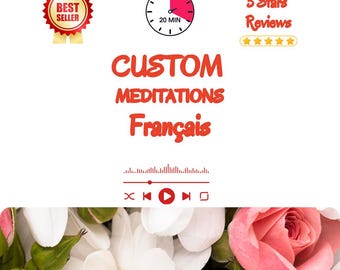 Meditación guiada personalizada MP3: Afirmaciones personalizadas en francés