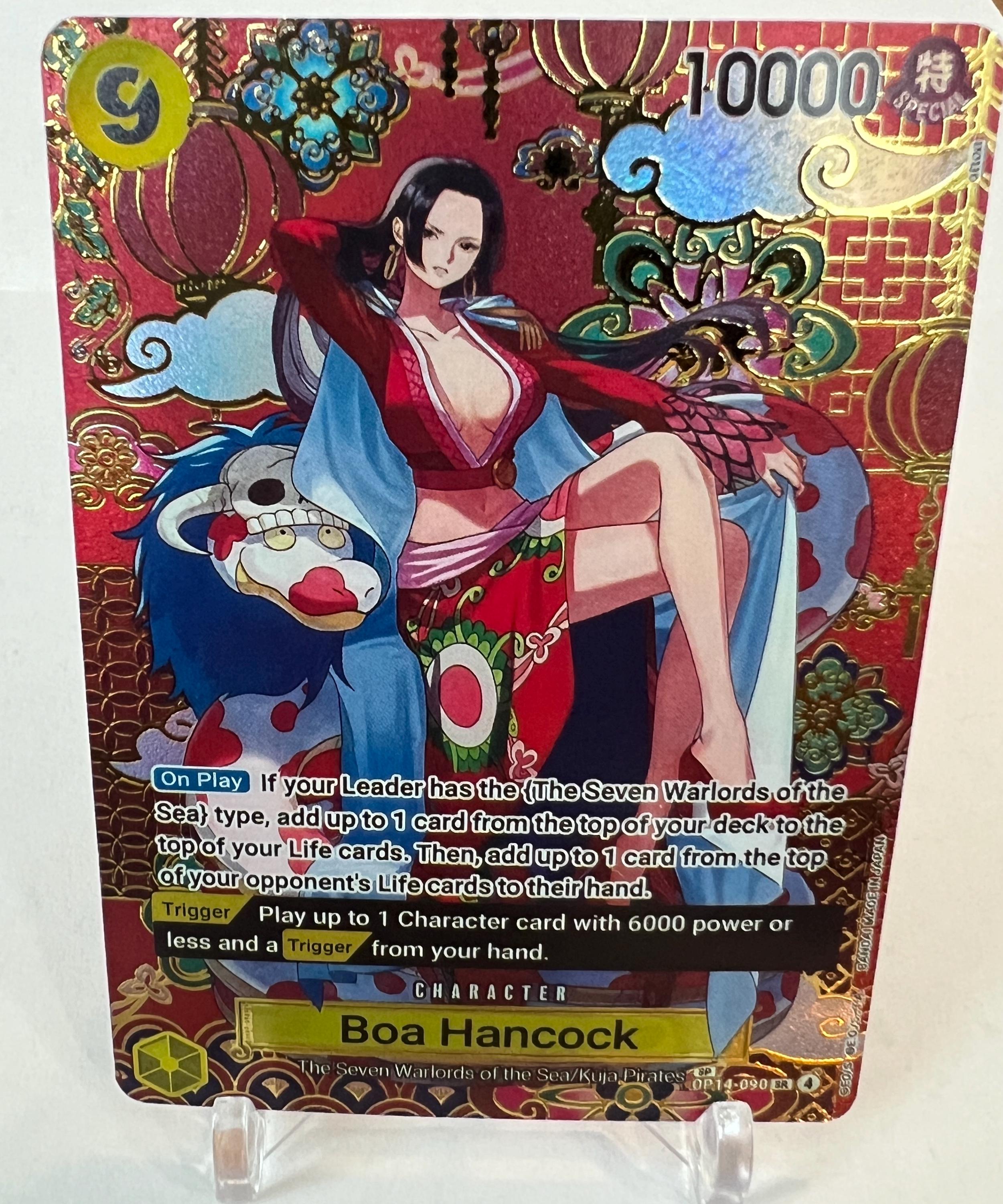 one piece tcg 25th anniversary card list OP15 SP Boa Hancock OP12-014 One Piece Card Game OP TCG Premium Qualit – OP  Proxies TCG