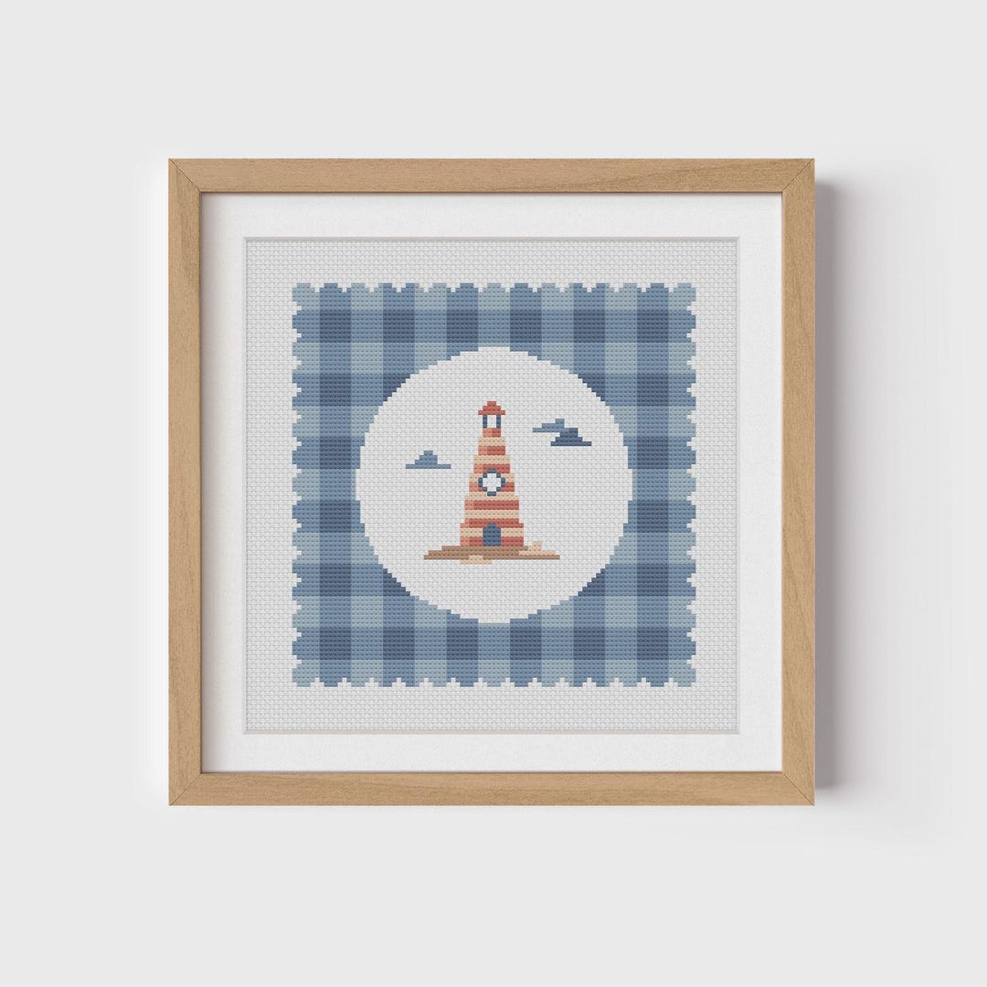 Lighthouse Cross Stitch Pattern - Etsy UK