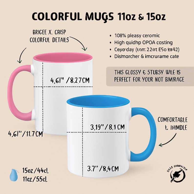 May include: A set of three ceramic mugs with a speckled, matte finish. The mugs are in shades of cream, light gray, and dark gray. Each mug has a simple, minimalist design, perfect for coffee or tea.