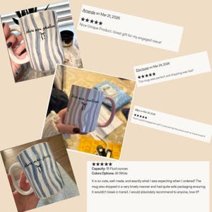 May include: A set of three ceramic mugs with a speckled, matte finish. The mugs are in shades of cream, light gray, and dark gray. Each mug has a simple, minimalist design, perfect for coffee or tea.