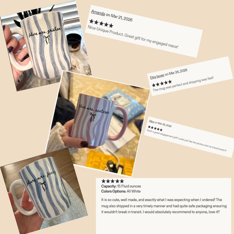 May include: A set of three ceramic mugs with a speckled, matte finish. The mugs are in shades of cream, light gray, and dark gray. Each mug has a simple, minimalist design, perfect for coffee or tea.