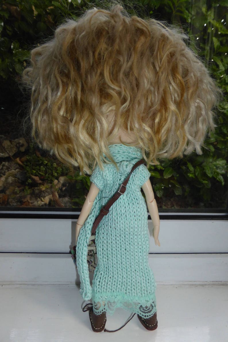 Blythe Knitted Dress, Scarf & Hairband BD18817 image 3