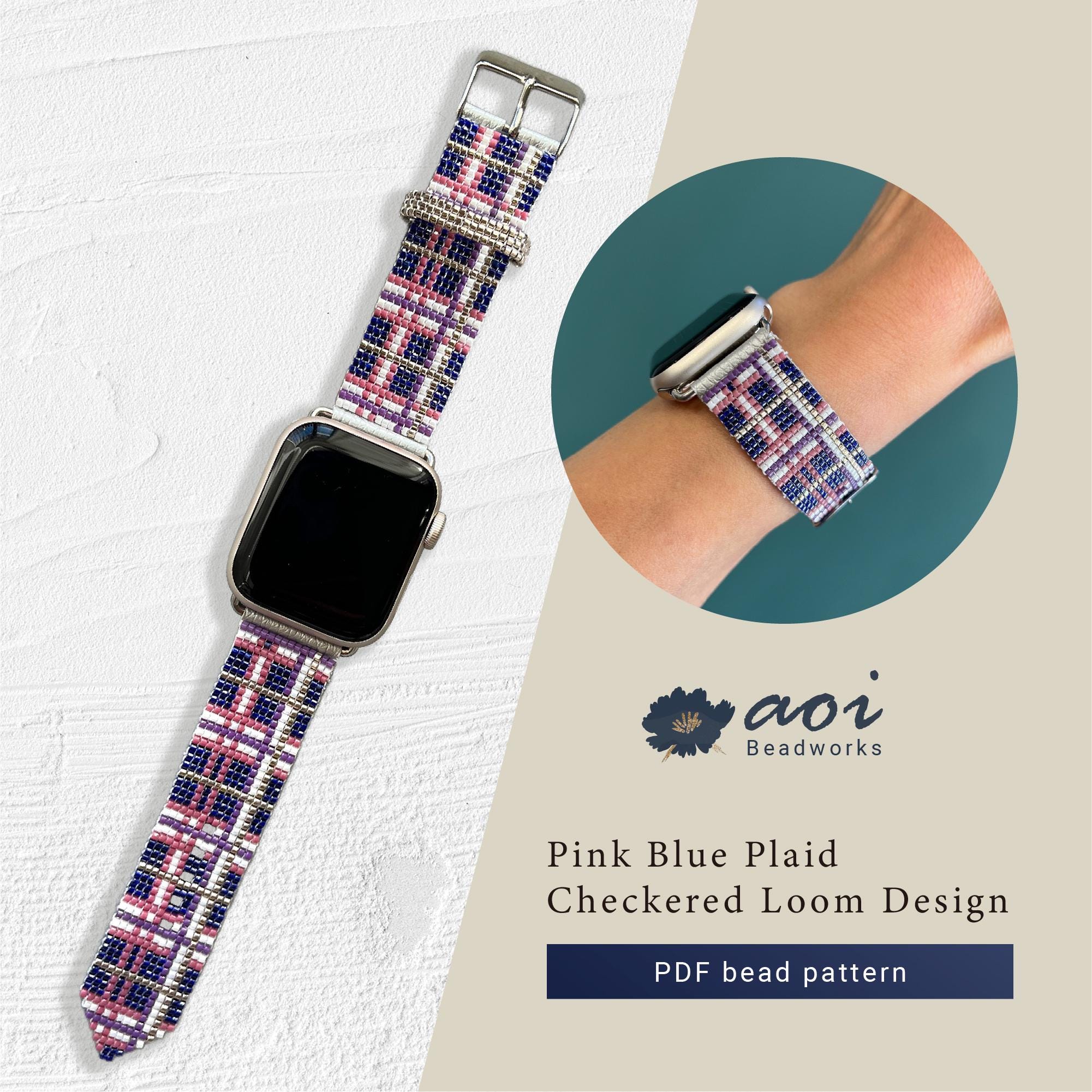 Checkered Watch Band - Etsy display picture 1