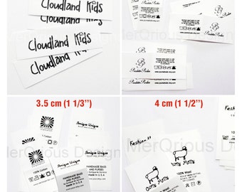 Budget Cheap Nylon Care Labels Clothing Labels Personalized labels Garment Labels Name Tags Sew in Labels Fabric Labels Custom Fabric Labels