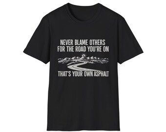 Your Own Asphalt T-Shirt | Asphalt Texture Graphic Tee