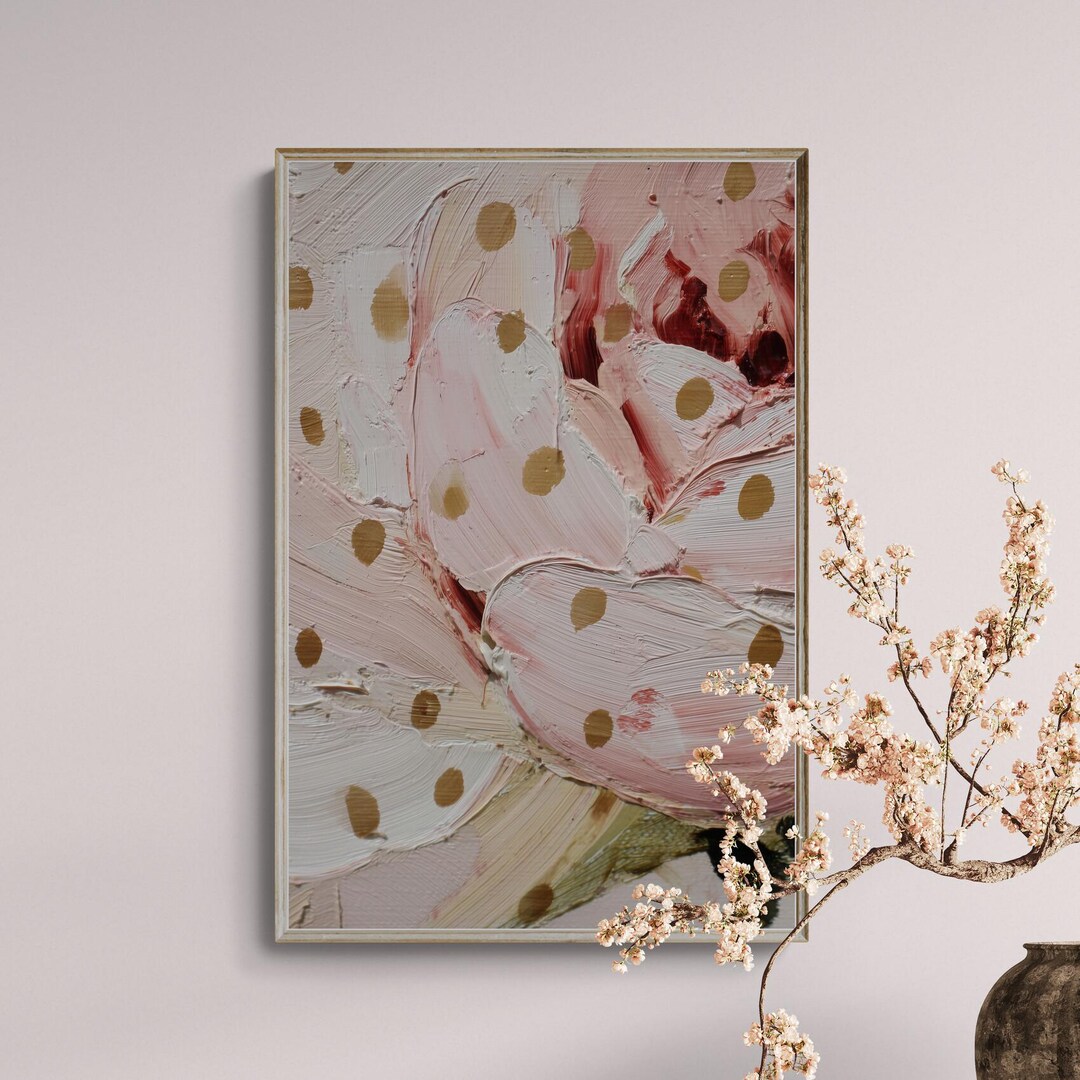 Soft Pink Rose Print – Vintage Floral Wall Art – Botanical Printable - Etsy