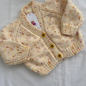 Girls Hand Knitted Cardigans