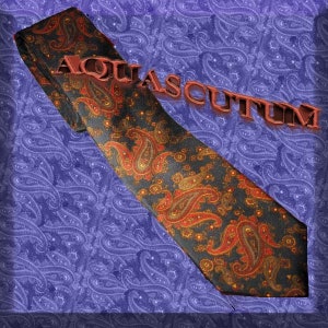 Aquascutum Vintage Krawatte; Nie getragen