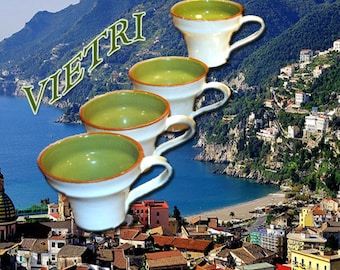 Vietri Mugs, Set of Four* Never Used