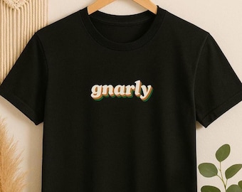KATSEYE Inspired 'Gnarly' Rainbow Graphic Short-Sleeve T-Shirt , K-pop Fan Merch