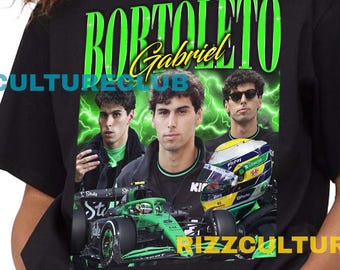 Gabriel Bortoleto Shirt Bootleg Retro Vintage Graphic Racing Tee Sweatshirt Comfort Colors Trendy Tees Sports Gift Fan Merch Rookie Driver 5