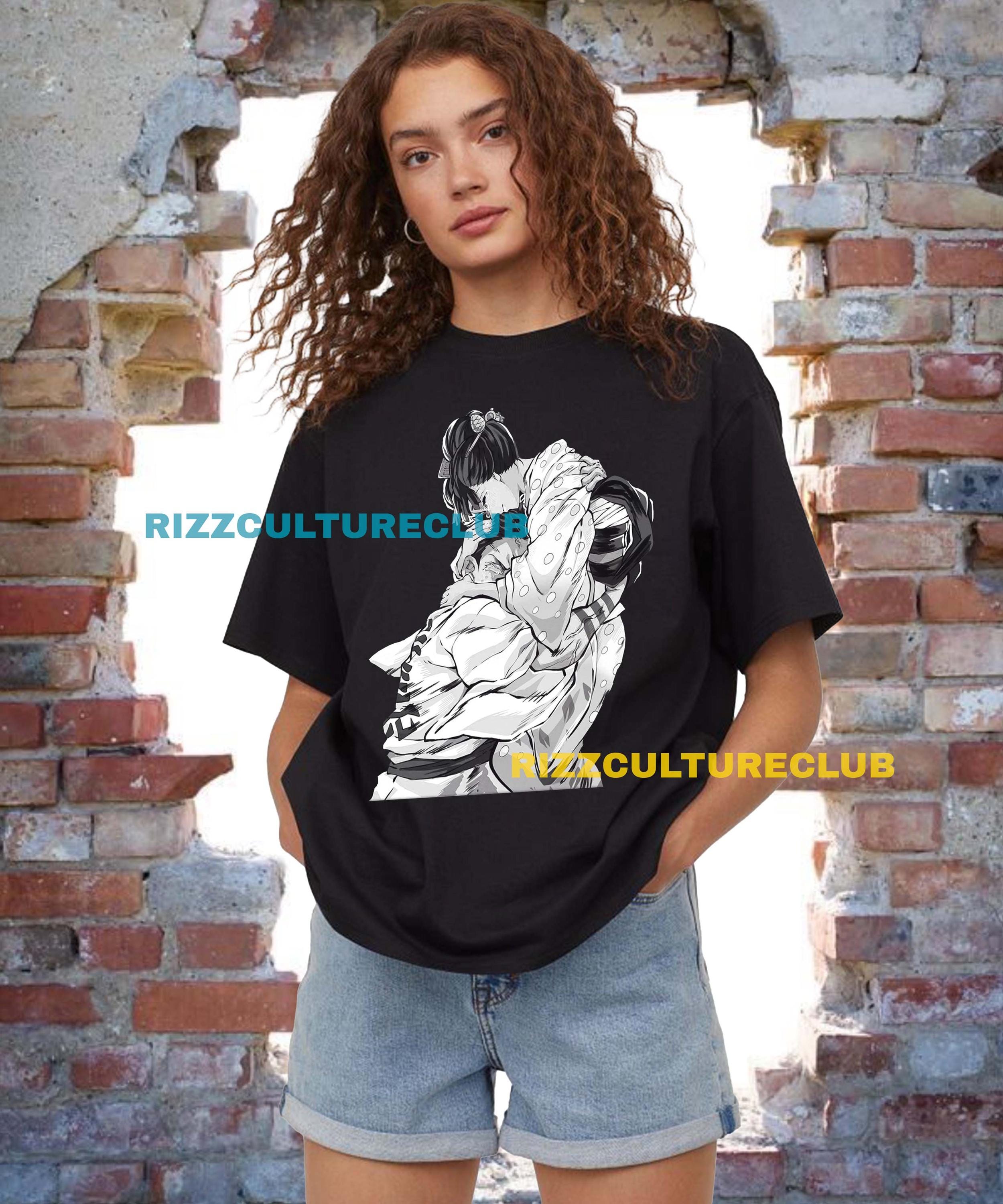 Akaza and Koyuki Shirt Graphic T-shirt Anime Couple Romantic Manga
