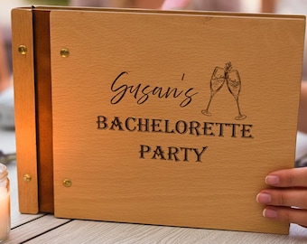 Custom Hen Party Guestbook: Bachelorette Photo Album, Bridal Shower Book, Letters To The Bride Gift