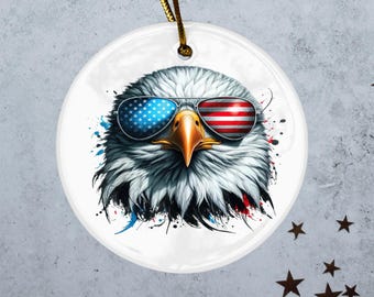 Amerikanischer Adler Ornament Ornament USA Flagge Dekoration 4
