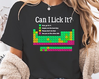 Periodic Table Shirt Wissenschaft Humor T-Shirt Chemie Lehrer Geschenk Komfort Farben Tshirt