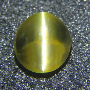 1.70 ct real honey chrysoberyl cats eye sharp ray ceylon natural gemstone