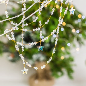 Crystal Garland Handmade crystal Christmas Garland image 1