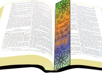 Four - faith-based bible quote bookmarks for instant download and coloring. A fun Activity for kids - and adults!