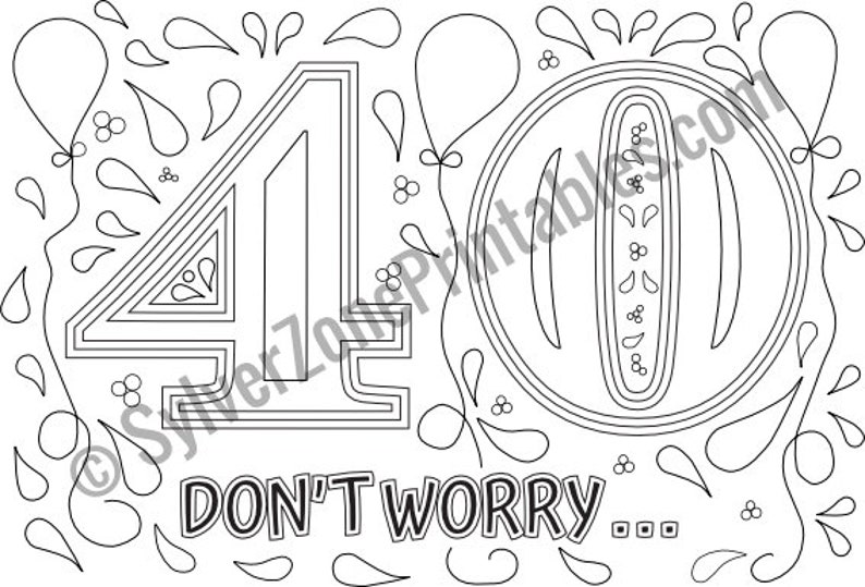 Ten Birthday Card Templates 40s to print and customize as your own. Many variables included. Downloadable, digital files image 1
