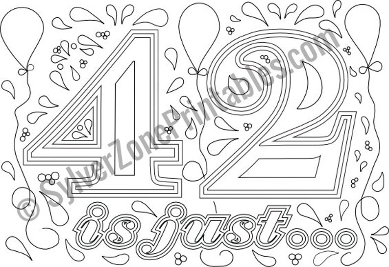 Ten Birthday Card Templates 40s to print and customize as your own. Many variables included. Downloadable, digital files image 6