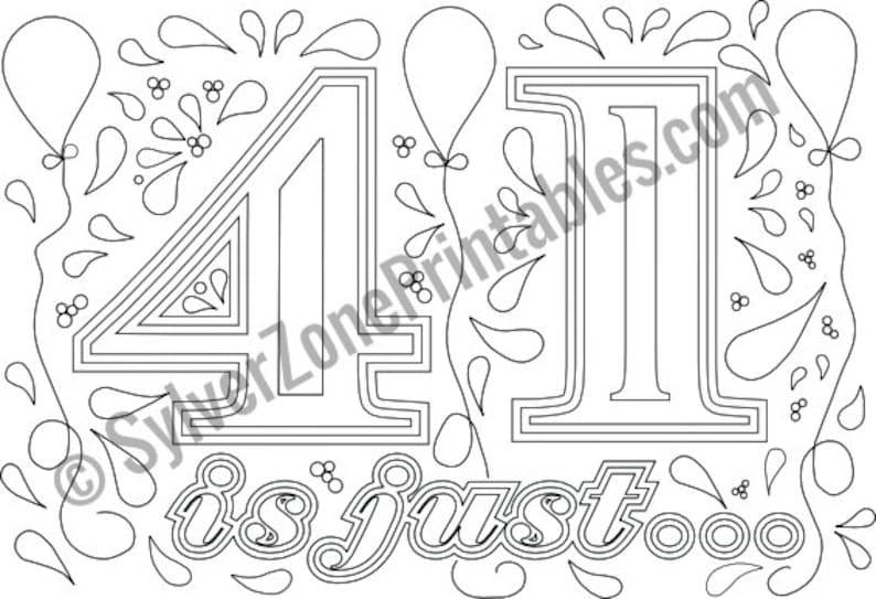 Ten Birthday Card Templates 40s to print and customize as your own. Many variables included. Downloadable, digital files image 5