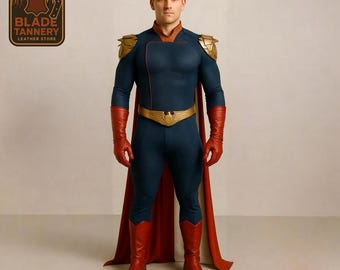 Handmade Homelander Cosplay Costume | The Boys, Patriotic Hero