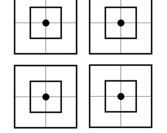 Hunting Target downloadable Shooting Target to Print. PDF, JPG, word