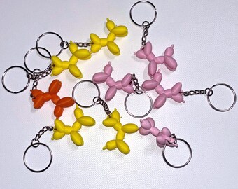 Balloon Dog Keychain