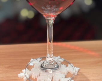 Holiday Snowflake Coasters (Set of 4)