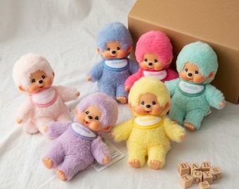 Monchhichi Colors Keychain - Etsy