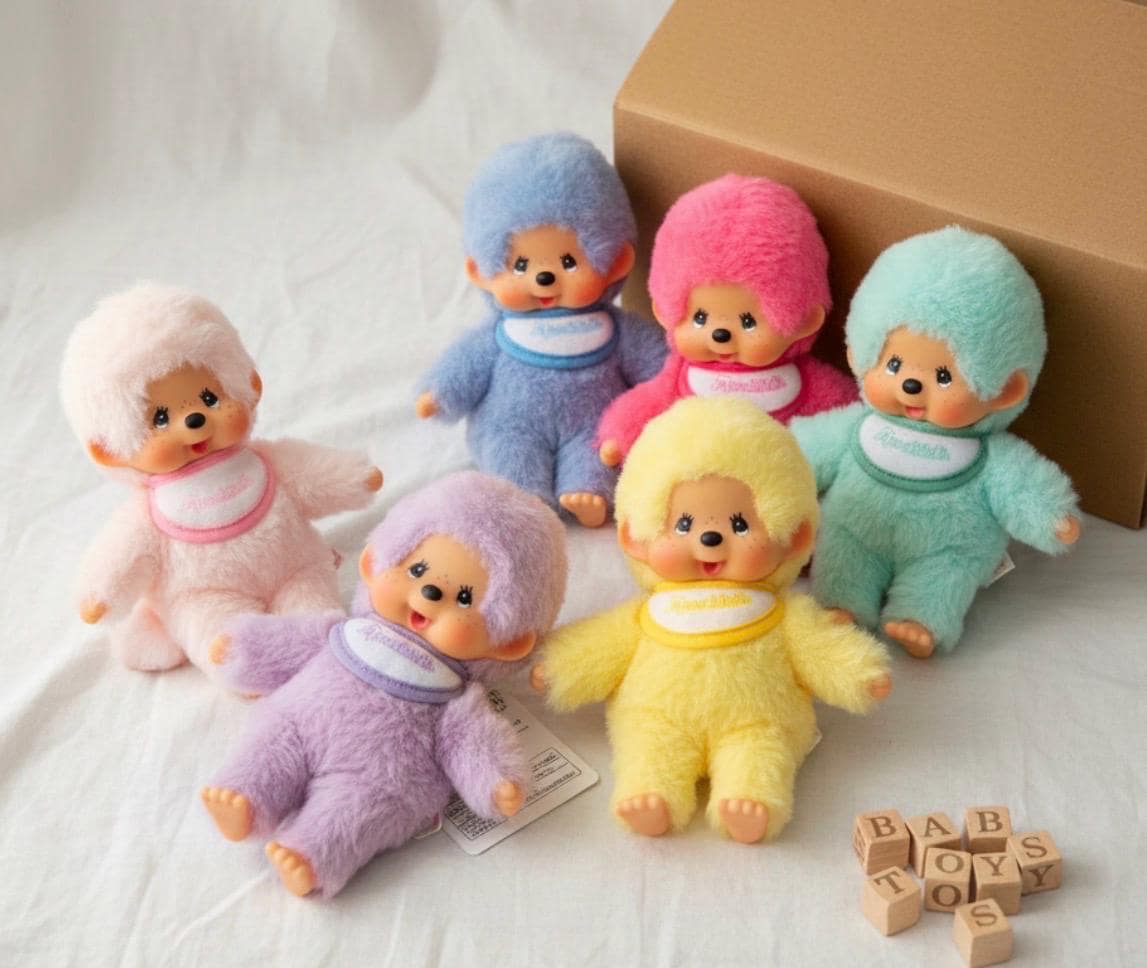 モンチチ ピンクのぬいぐるみ - Etsy 日本