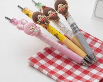Monchhichi Pens: Kawaii Japanese Stationery