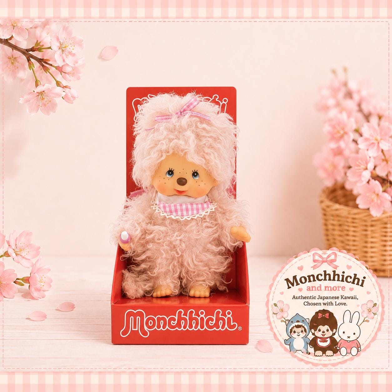 Monchhichi plush keychain - Etsy 日本