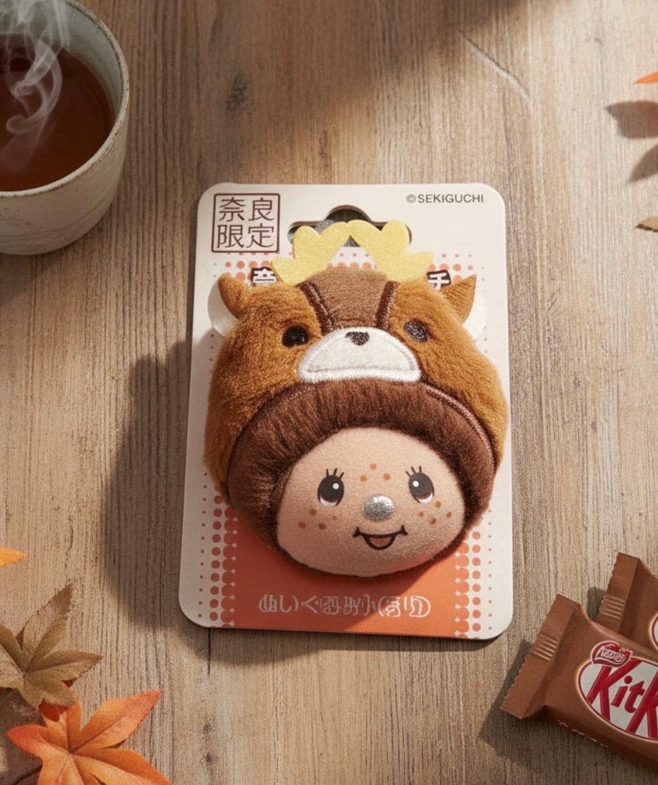 モンチッチバッジ（奈良鹿限定） - Etsy 日本