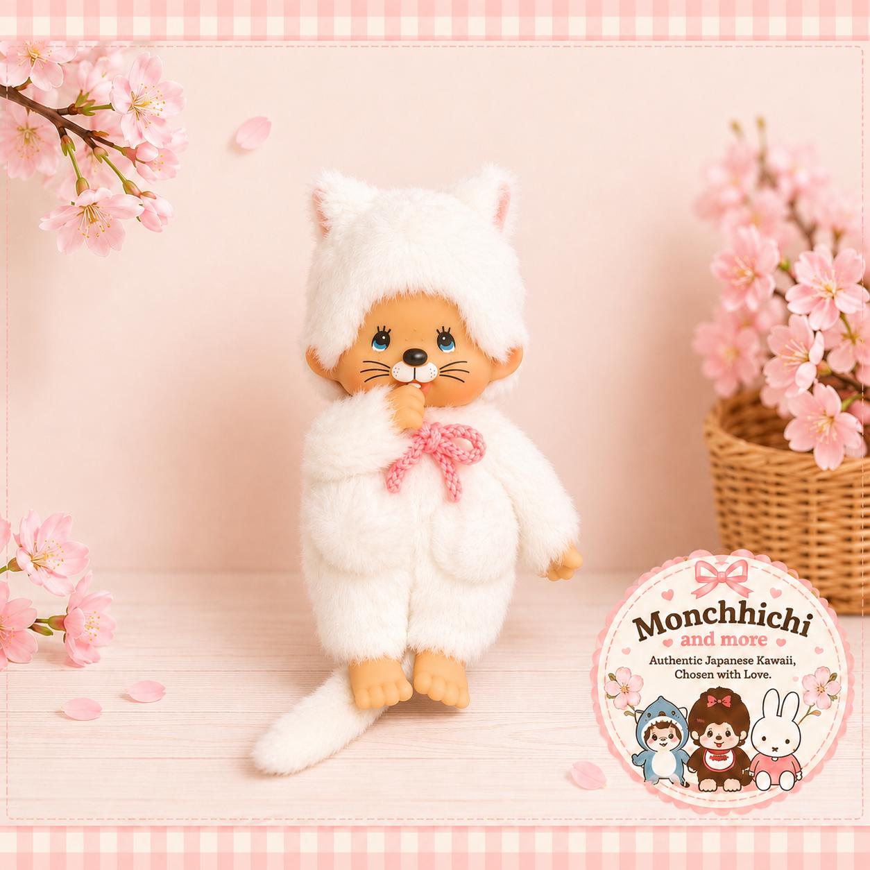 White monchhichi - Etsy 日本