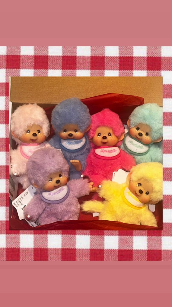 Monchhichi Colors & Fruit Beanie. - Etsy UK