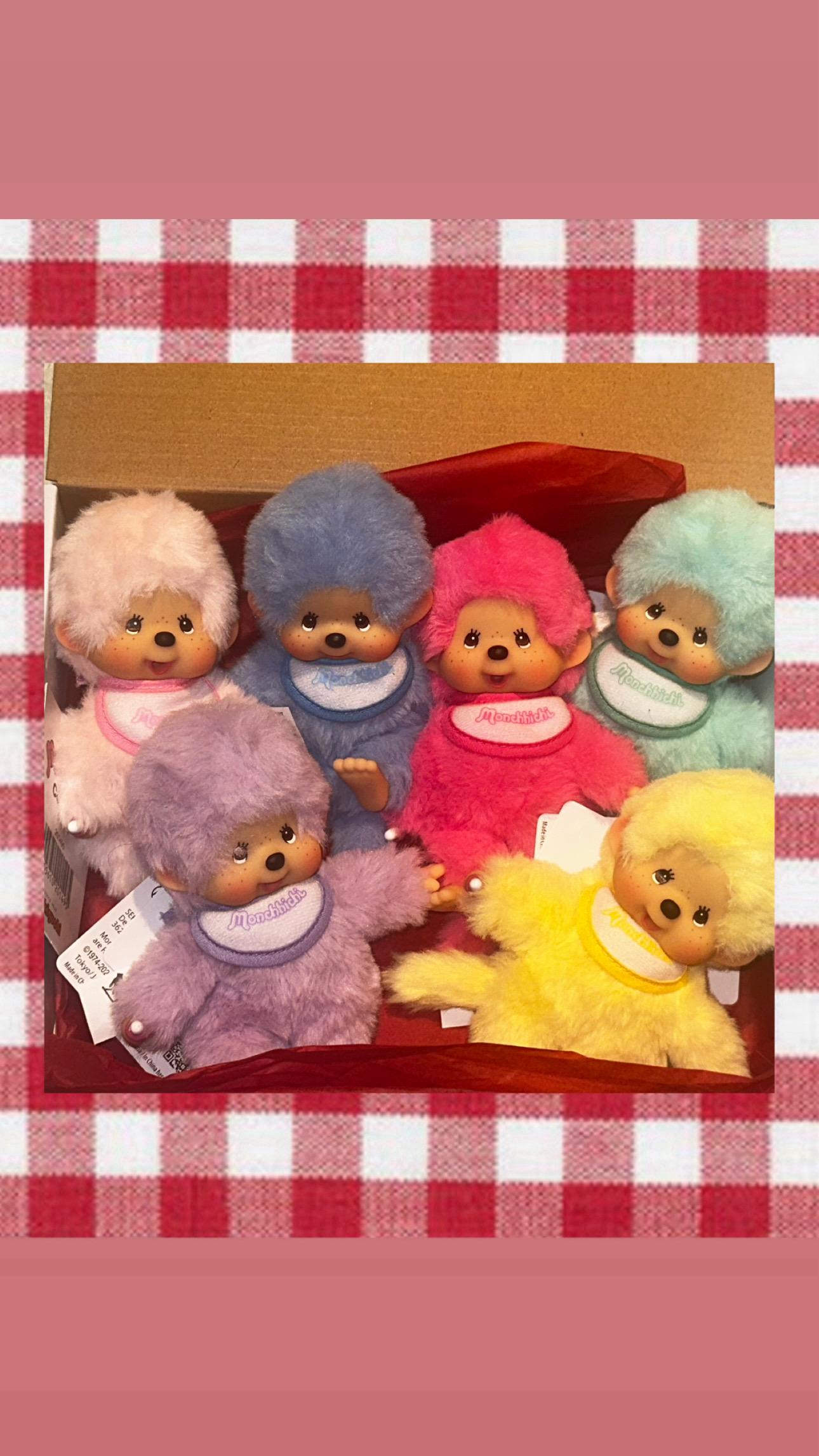 Authentic Monchhichi Colors Plush | Sekiguchi Mini Collectible - Etsy
