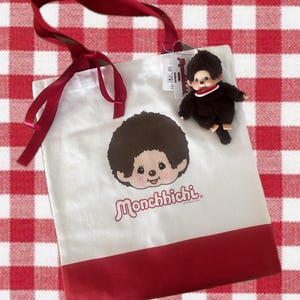 Sac De Créateur Monchhichi - Occasion Collector Vintage Fabriqué Au Japon