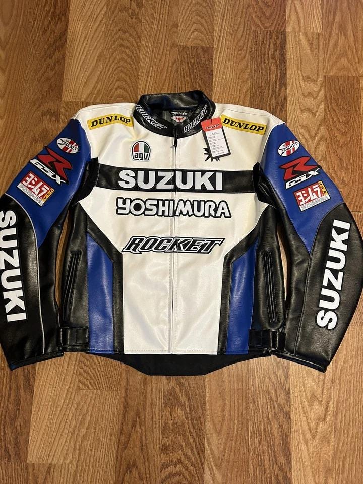 SUZUKI YOSHIMURA GSX-R レザージャケット SUZUKI YOSHIMURA GSX-R レザージャケット Suzuki Yoshimura GSXR