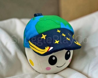アルテミス・ゼロGぬいぐるみキーホルダー – 宇宙マスコットバックパックチャーム、地球の惑星おもちゃ