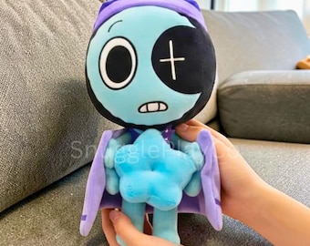 Dandy’s World Astro Plush – Soft Character Plushie Toy, Cute Game Collectible Stuffed Doll, Gamer Gift