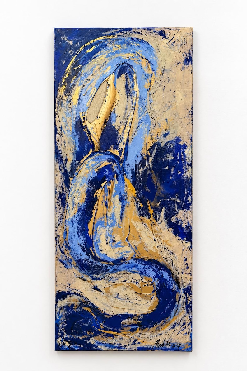 Drift No. 10 textured abstract painting