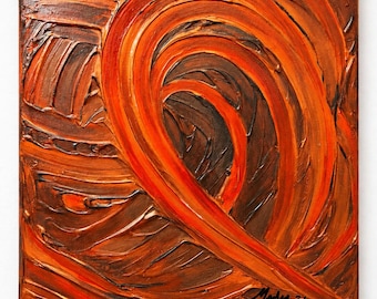 Convergence No. 5 | Original Textured Abstract Acrylic Painting