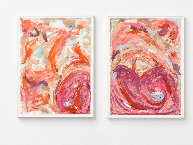 Drift No. 3 Adrift diptych