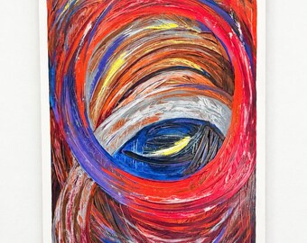 Convergence No. 1 | Original Textured Abstract Acrylic Painting