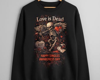 Anti Valentine Shirt Design PNG, Dark Humor Graphic (Digital Download)