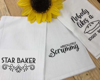 The Great British Bake Off Set of 2 - Mix and Match - Large Tea towel, kitchen towel